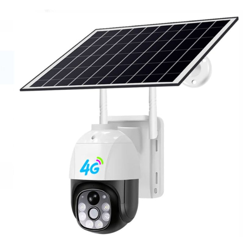 Geosphere SolarGuard Pro – 1080P Solar Powered WiFi PTZ Outdoor Camera with PIR Motion Detection, Full-Color Night Vision & 2-Way Audio