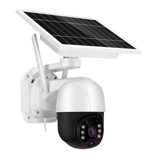 Geosphere SolarGuard Pro – 1080P Solar Powered WiFi PTZ Outdoor Camera with PIR Motion Detection, Full-Color Night Vision & 2-Way Audio