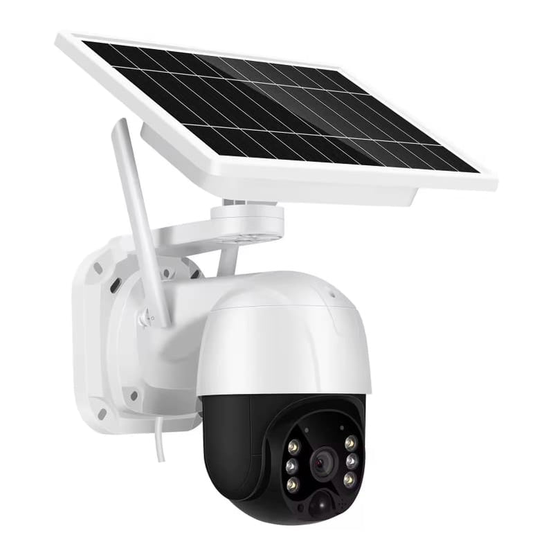 Geosphere UltraTrack 4K – 8MP Dual-Lens PTZ WiFi Outdoor Camera with Auto Tracking, Siren Alarm & 8X Zoom